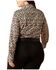 Image #2 - Ariat Women's Printed Team Kirby Long Sleeve Button-Down Western Shirt - Plus, Blush, hi-res