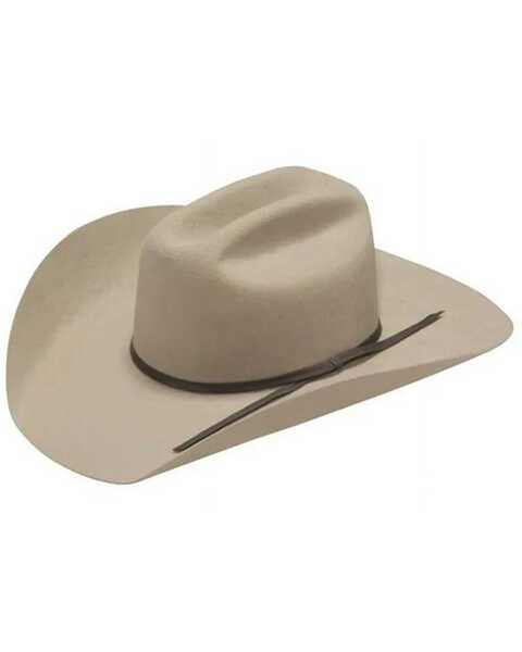 M & F Western Kids' Twister Felt Cowboy Hat , Tan, hi-res