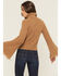 Image #4 - Shyanne Women's Bell Sleeve Marled Sweater, Coffee, hi-res