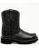 Image #2 - Ariat Women's Madison Ave Fatbaby Western Short Boots - Round Toe, Black, hi-res