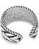 Image #2 - Montana Silversmiths Women's Midnight Weave Ring, Silver, hi-res