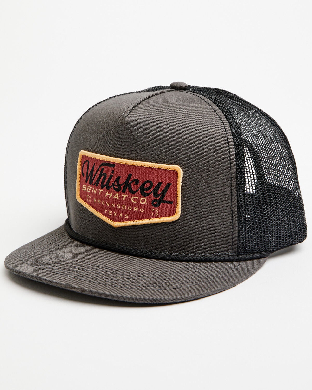 Whiskey Bent Men's Cimarron Ball Cap, Grey, hi-res