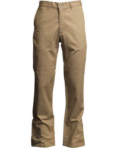Image #3 - Lapco Men's FR Advanced Comfort Work Pants, Beige/khaki, hi-res