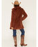 Image #4 - Shyanne Women's Elowen Faux Fur Snap Coat, Brown, hi-res