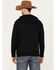 Image #4 - Hooey Men's Mesa Hooded Sweatshirt, Black, hi-res