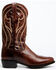 Image #2 - Dan Post Men's Swirled Embroidery Western Boots - Round Toe, Pecan, hi-res