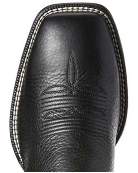 Image #4 - Ariat Men's Solado VentTEK Western Performance Boots - Broad Square Toe, Black, hi-res