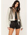 Image #4 - Idyllwind Women's Desert Bloom Metallic Thunderbird Jacket, Cherry, hi-res