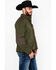 Outback Trading Co. Men's Garner Reinforced Zip-Up Jacket , Olive, hi-res