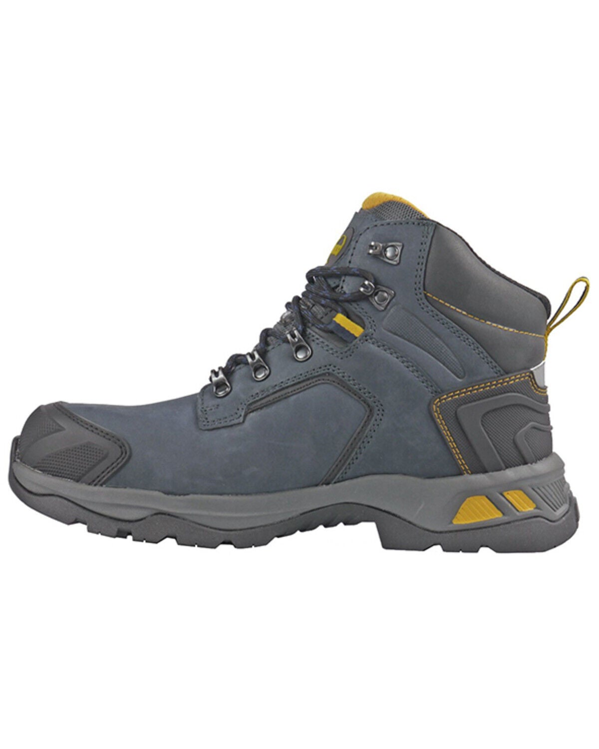 Image #3 - Hoss Men's Chiller Lace-Up Waterproof Work Boots - Composite Toe, Blue, hi-res