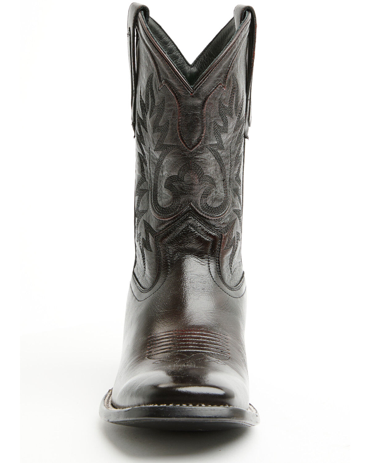 Image #4 - Cody James Black 1978® Men's The Hayward Western Boots - Broad Square Toe, Black Cherry, hi-res