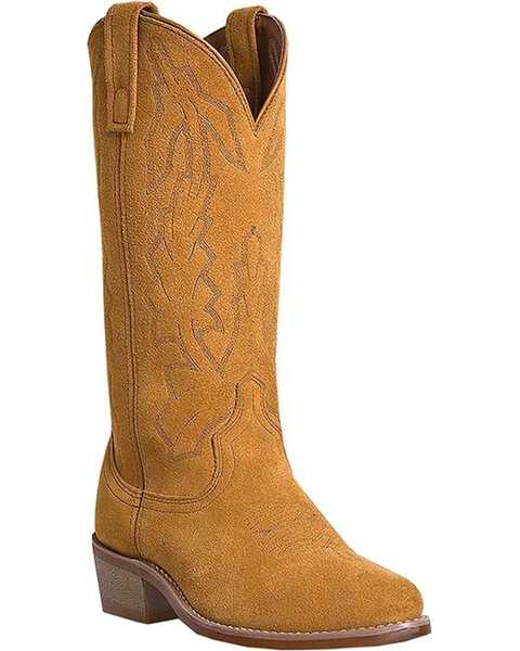 Laredo Men's Drew Western Boots - Medium Toe, Tan, hi-res