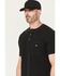 Image #2 - Thorogood Men's Vintage Wash Short Sleeve Pocket Work T-Shirt, Black, hi-res