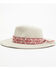 Image #3 - Nikki Beach Women's Mink Cheyenne Ribbon Fedora , Cream, hi-res