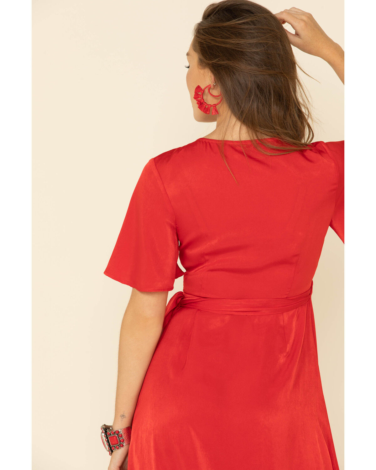 flying tomato wrap dress