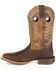 Durango Men's Rebel Pro Western Work Boots - Square Toe, Brown, hi-res