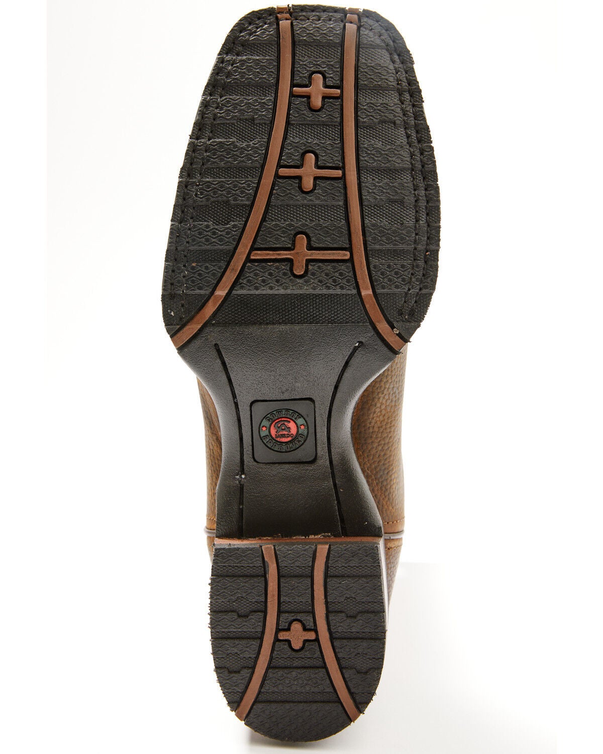 Image #7 - Laredo Men's Cullen Performance Western Boots - Broad Square Toe, Brown, hi-res