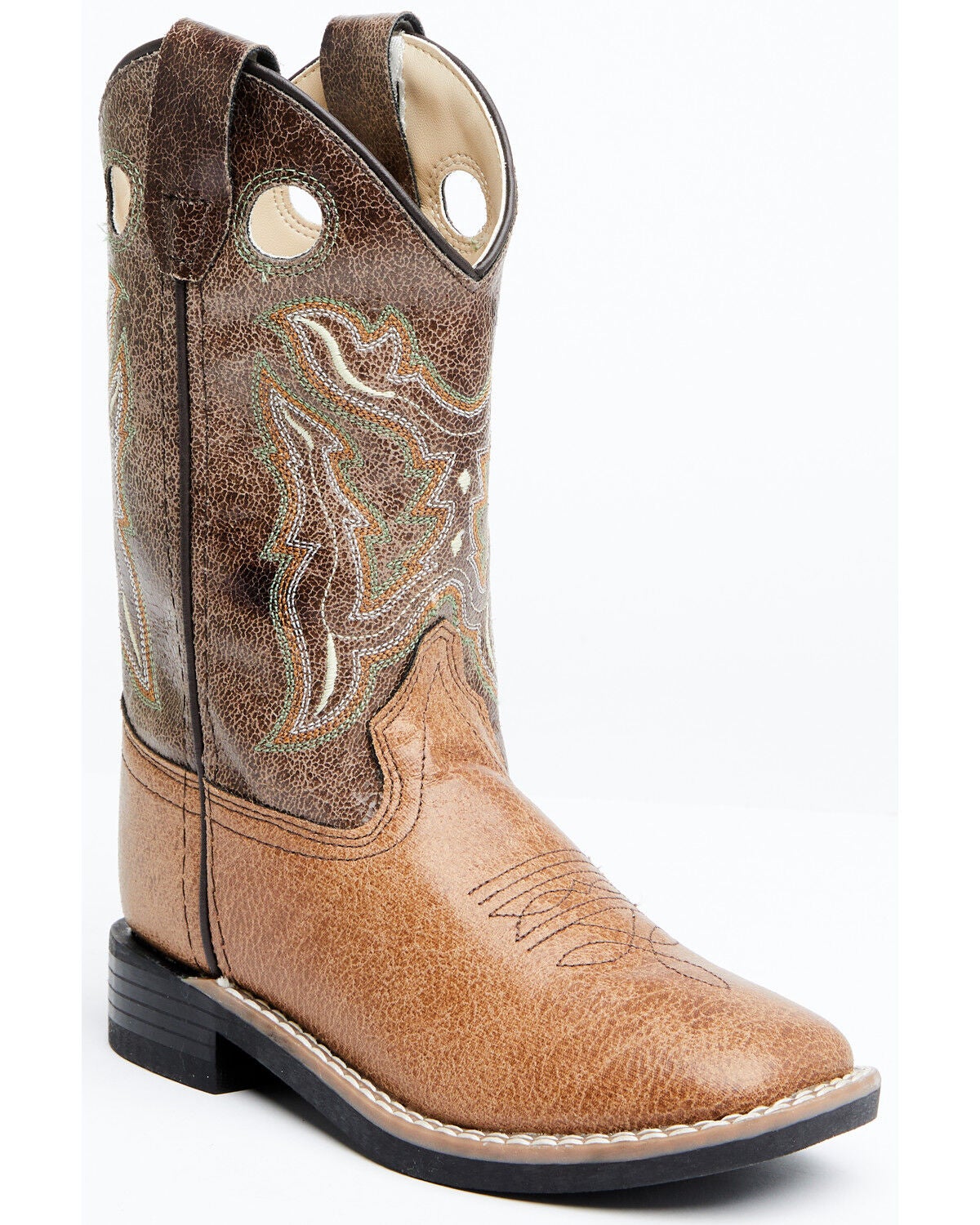 Image #1 - Cody James Boys' Colton Western Boots - Broad Square Toe, , hi-res