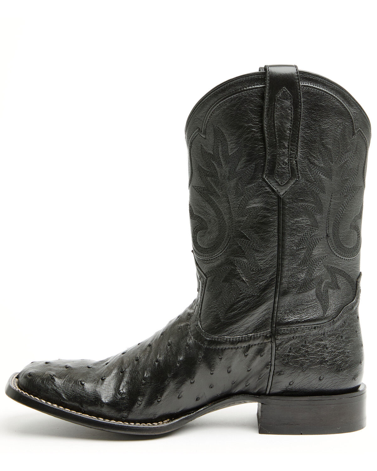 Image #3 - Cody James Black 1978® Men's The Hayward Exotic Full Quill Ostrich Western Boots - Broad Square Toe, Black, hi-res