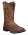 Image #1 - Laredo Men's Rust Pinetop Western Boots - Round Toe, Rust Copper, hi-res