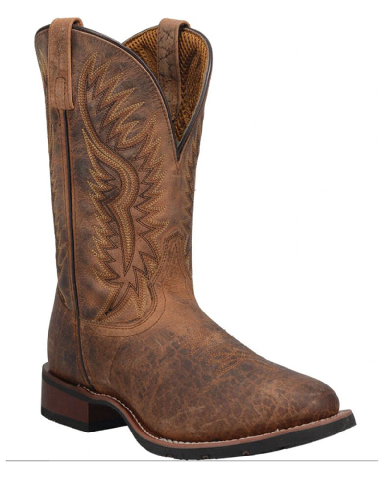 Laredo Men's Rust Pinetop Western Boots - Round Toe, Rust Copper, hi-res