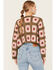 Image #4 - Sadie & Sage Women's Whoopsie Daisy Crochet Cropped Cardigan, Olive, hi-res