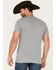 Image #4 - RANK 45® Men's Repeat Short Sleeve Graphic T-Shirt, Light Blue, hi-res