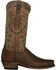 Image #3 - Lucchese Men's Handmade Percy Lizard Boots - Square Toe, Tan, hi-res