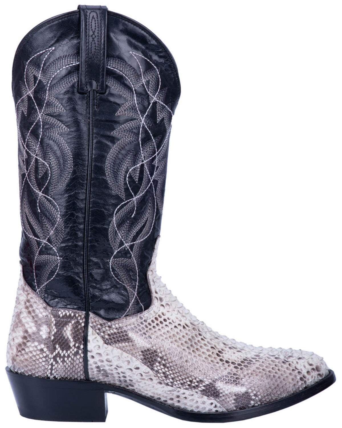 Image #2 - Dan Post Men's Manning Western Boots - Round Toe, Python, hi-res
