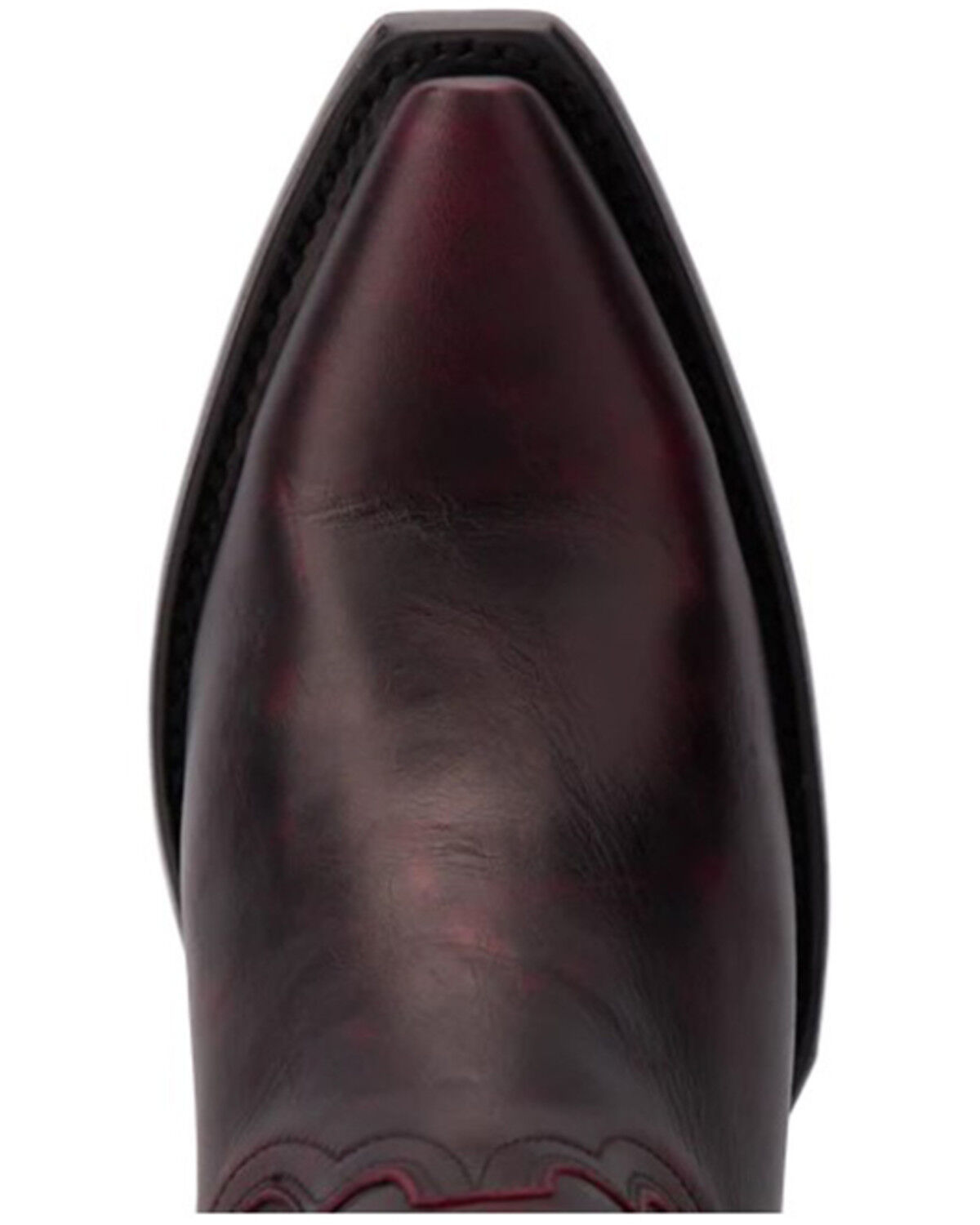 Image #6 - Lane Women's Emma Jane Tall Western Boots - Snip Toe, Black Cherry, hi-res
