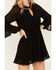 Image #3 - Shyanne Women's Lace Ruffled Mini Dress, Black, hi-res