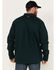 Image #4 - Hawx Men's FR Plaid Print Long Sleeve Button-Down Work Shirt , Green, hi-res