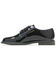 Image #3 - Bates Men's Sentry High Gloss Lace-Up Work Oxford Shoes - Round Toe, Black, hi-res