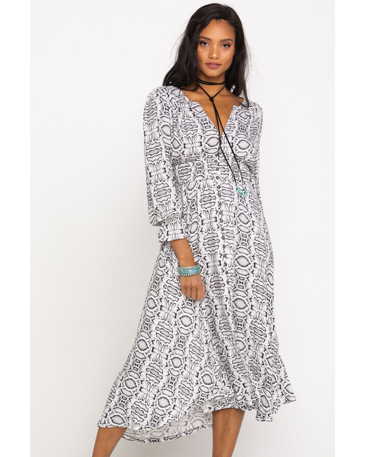python maxi dress