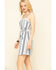 Image #3 - Others Follow Women's Stripe Button Front Clark Dress, Blue, hi-res