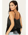 Image #4 - Idyllwind Women's Terrace Metallic Fringe Cami, Black, hi-res