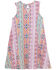 Image #2 - Wrangler Girls' Southwestern Print Sleeveless Dress, Pink, hi-res