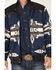 Image #3 - RANK 45® Men's Southwestern Print Insulated Bomber Jacket, Navy, hi-res