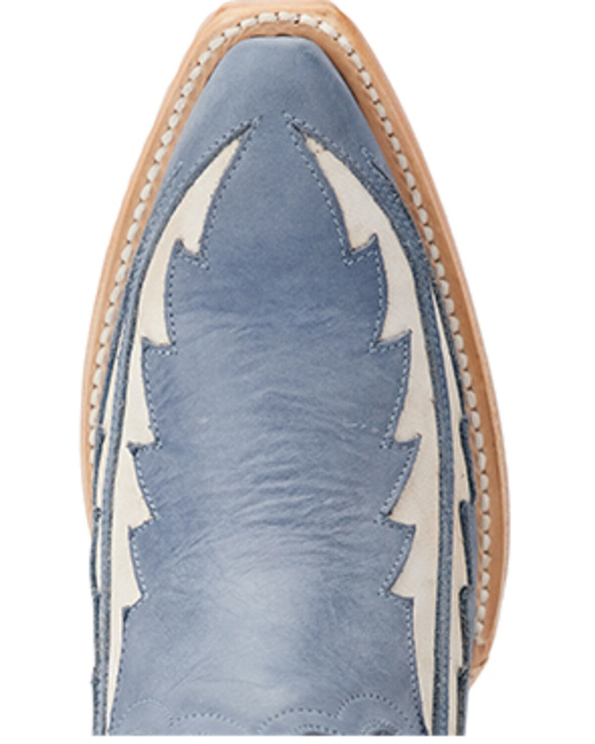 Image #6 - Lane Women's Walk The Line Western Booties - Snip Toe, Blue, hi-res