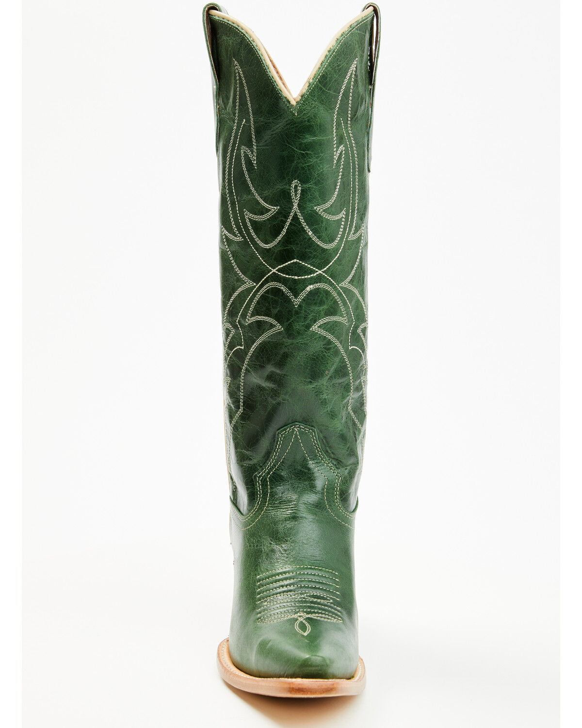 Image #4 - Idyllwind Women's Dallas Alice Tall Western Boots - Snip Toe, Green, hi-res
