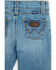 Image #4 - Wrangler Toddler Boys' Light Wash Straight Denim Jeans, Light Wash, hi-res