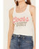 Image #3 - The Laundry Room Women's Coors Neon Light Rhinestone Ribbed Rank, White, hi-res