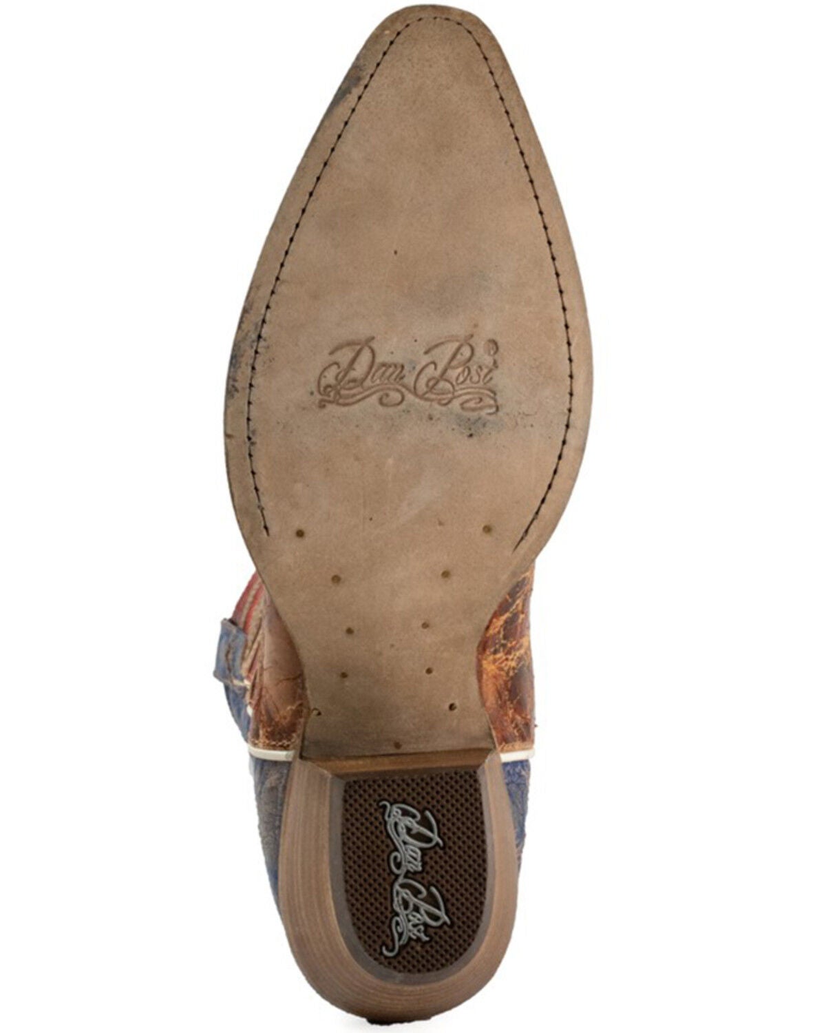 Stripes Western Boots - Snip Toe 