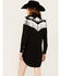 Image #4 - Hbarc Ranchwear Women's Roswell Dress, Black, hi-res