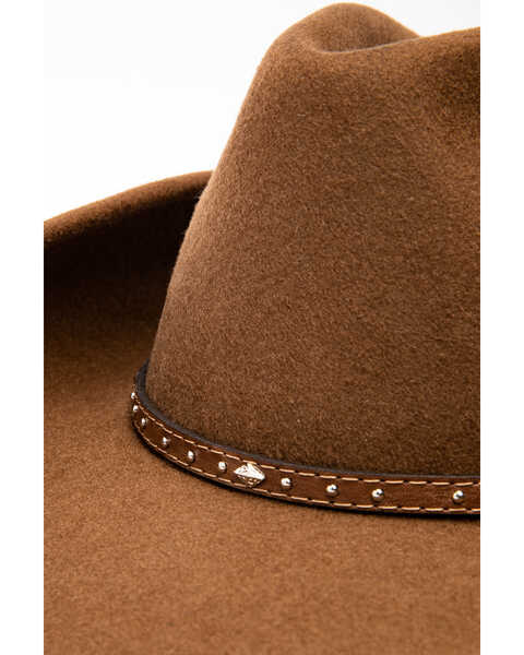 Image #6 - Cody James Fawn Felt Cowboy Hat , Brown, hi-res