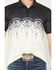 Image #3 - RANK 45&reg; Men's Elko Southwestern Border Print Short Sleeve Button-Down Polo Shirt, Black, hi-res