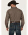 Image #4 - Cinch Men's Medallion Print Long Sleeve Button-Down Western Shirt, Black, hi-res
