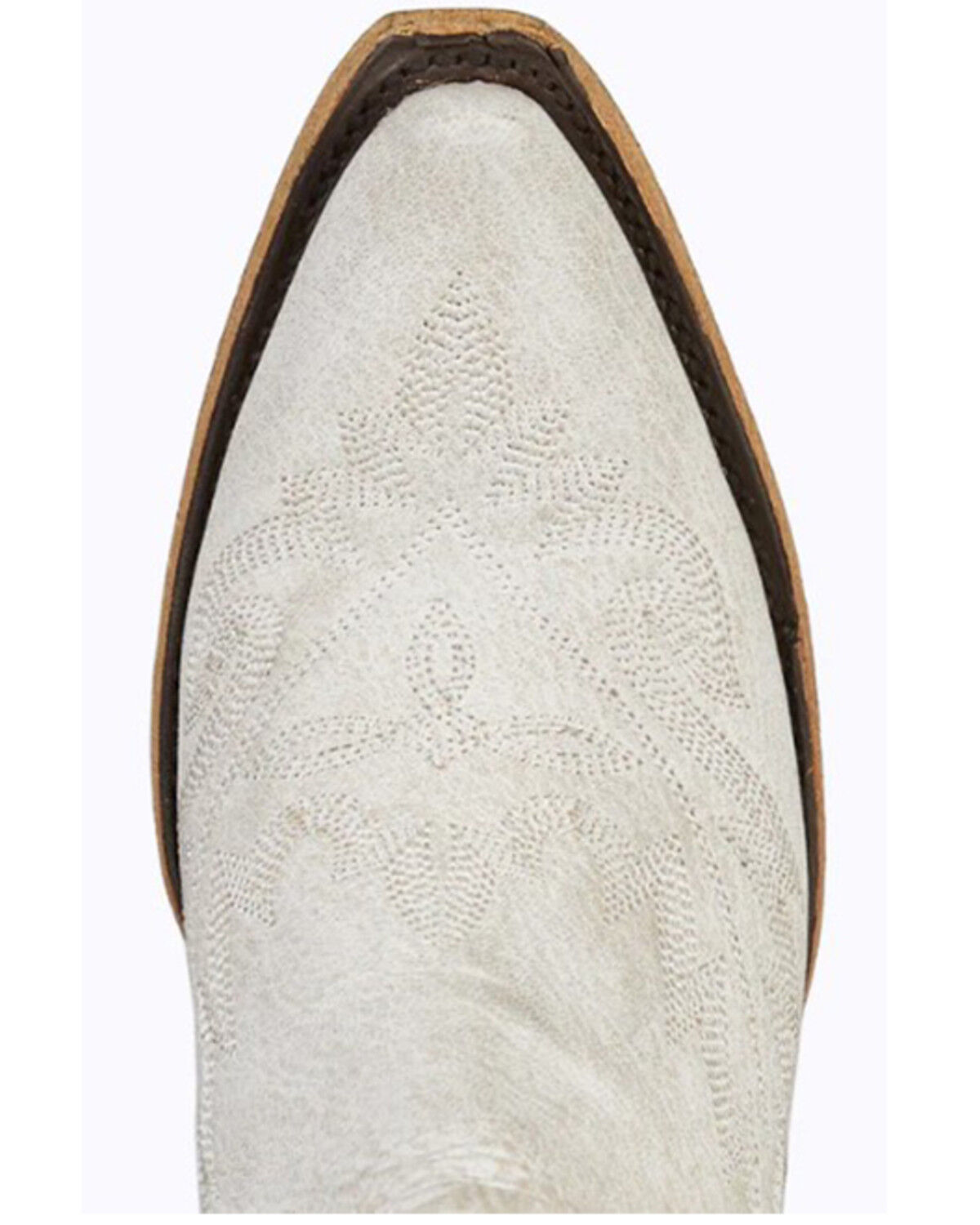 Image #6 - Lane Women's Lexington Leather Tall Western Boots - Snip Toe, Ivory, hi-res