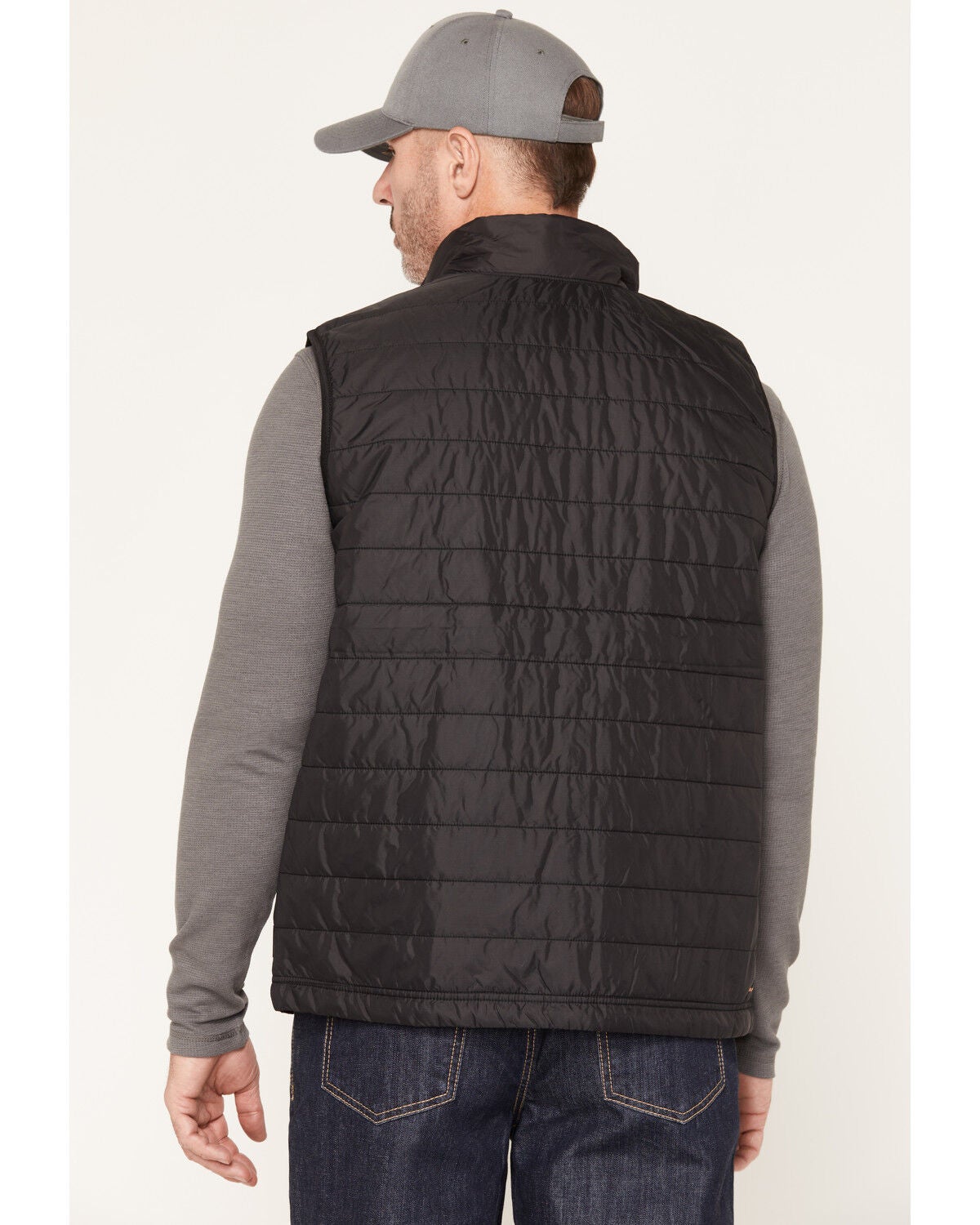 Image #4 - Ariat Men's Cordura &reg; Ripstop Lightweight Insulated Vest, Black, hi-res