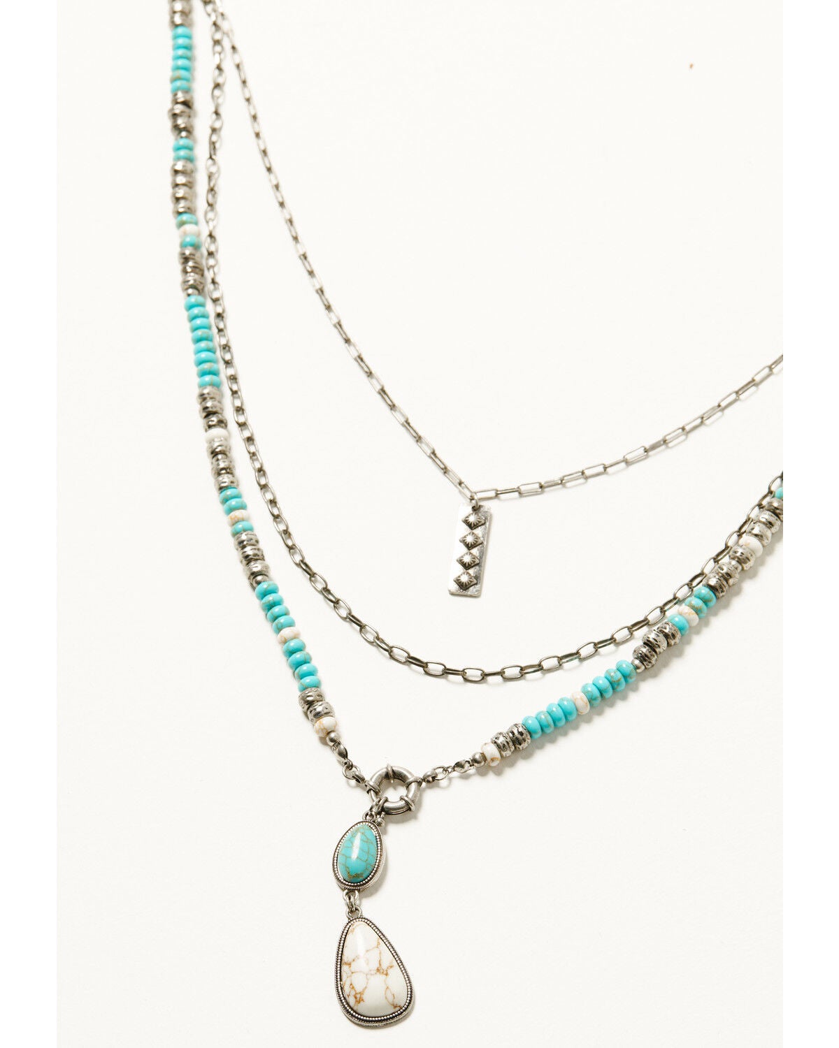 Image #1 - Shyanne Women's Isla Oasis Layered Necklace, Turquoise, hi-res